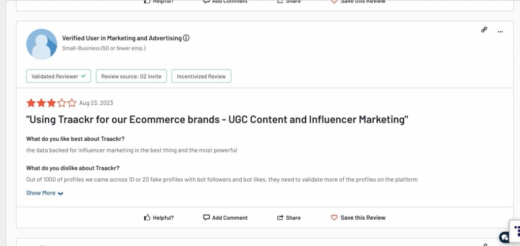 Traackr Review