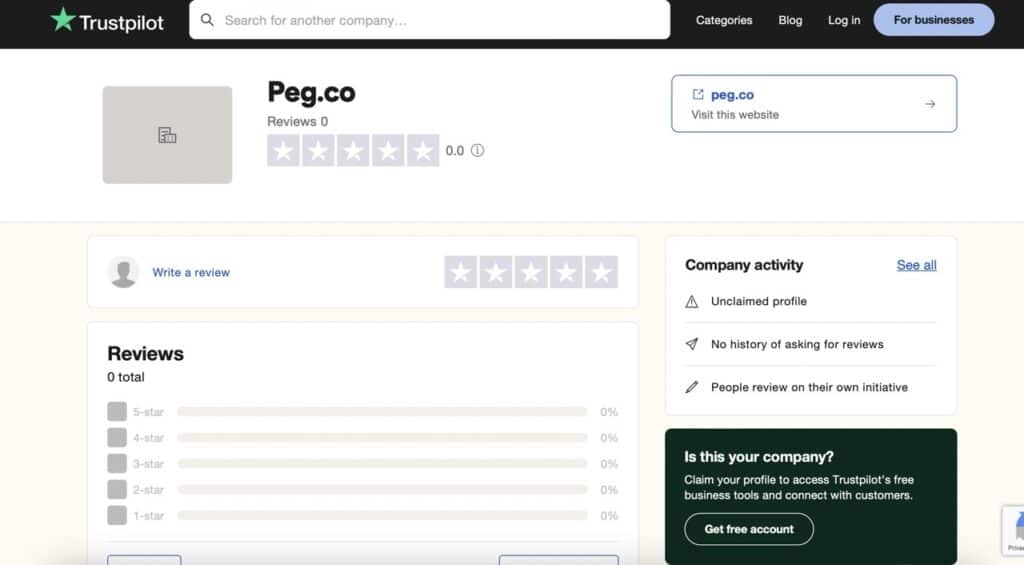 Peg reviews