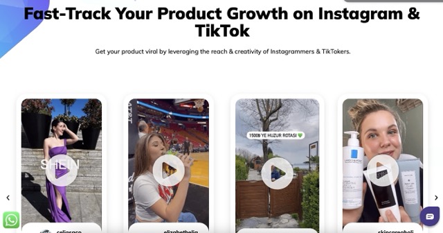 Ainfluencer Homepage
