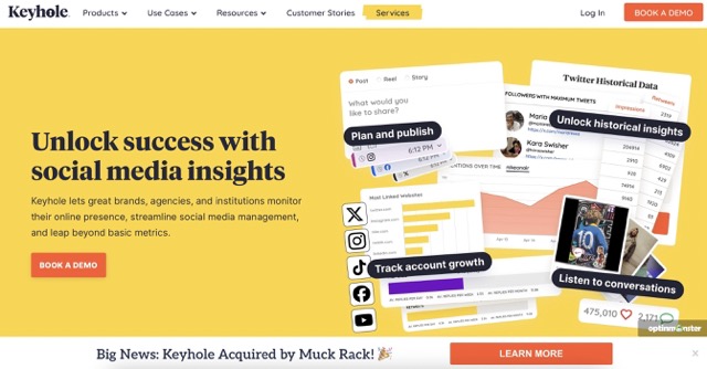 Keyhole Homepage