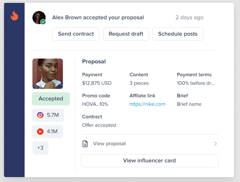 HypeAuditor Campaign Management